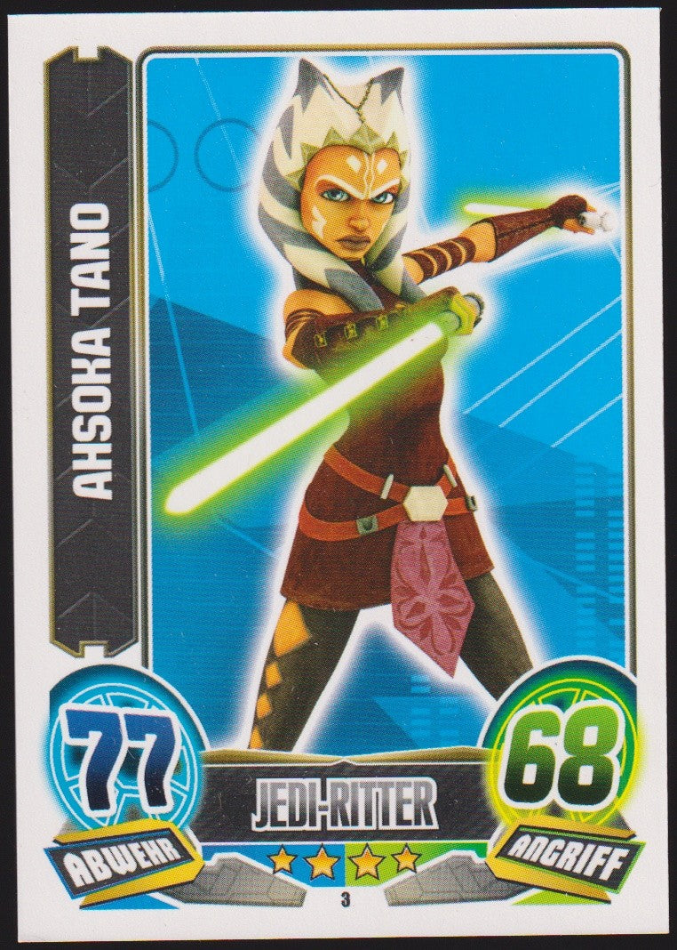 Topps Star Wars 2013 Ahsoka Tano Republik Jedi TCG Rare #3 – Bild 1