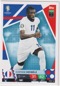Topps Match Attax 2023-24 Ousmane Dembélé UEFA Euro 2024 Germany Parallel Rare – Bild 1