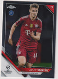 Topps Champions League 2021-22 Josip Stanisic Rookie FC Bayern München Parallel – Bild 1