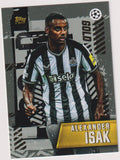 Topps 2022-23 Alexander Isak Newcastle United UEFA Champions League Parallel – Bild 1