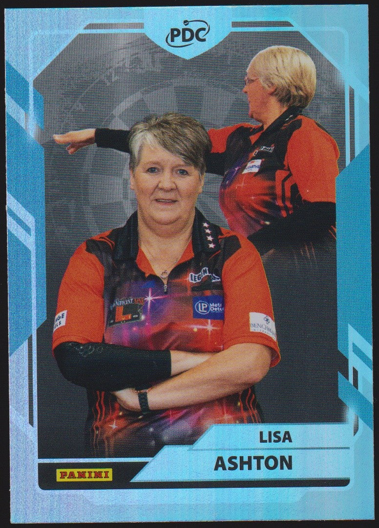 Panini PDC World Championship 2026 Lisa Ashton Refractor Parallel – Bild 1