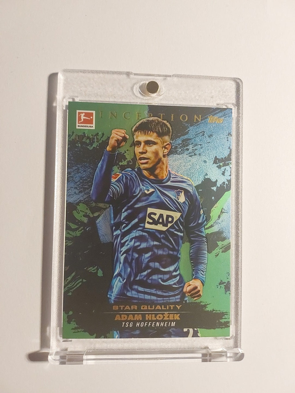 Topps Inception Bundesliga 24-25 Adam Hlozek Hoffenheim Nummeriert 40/75 – Bild 1