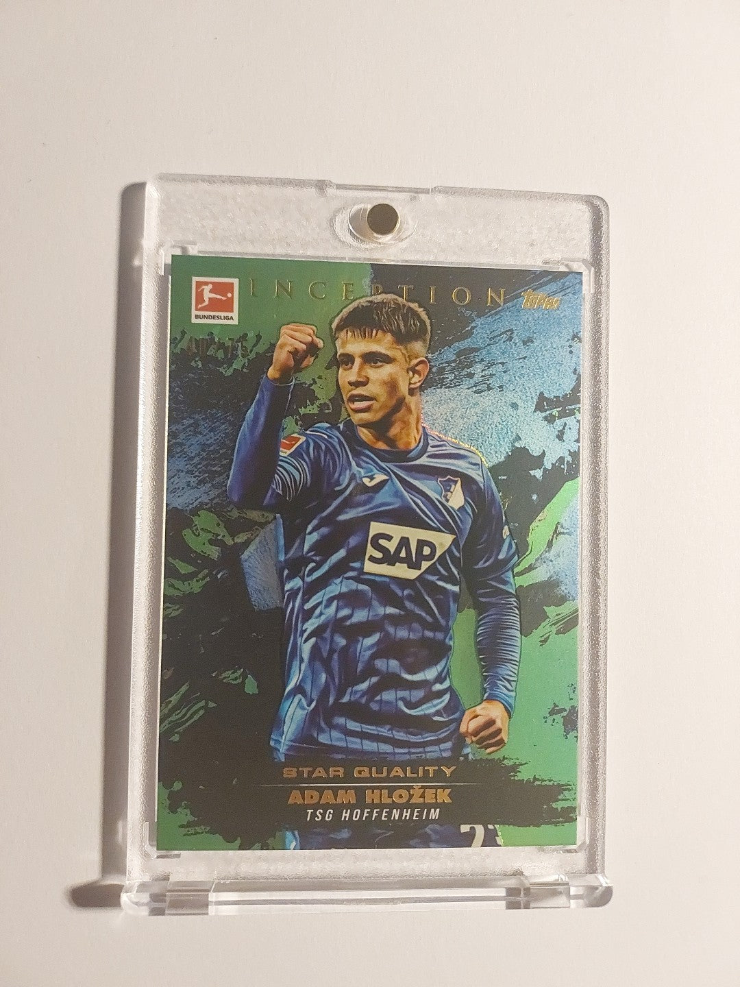 Topps Inception Bundesliga 24-25 Adam Hlozek Hoffenheim Nummeriert 40/75 – Bild 1