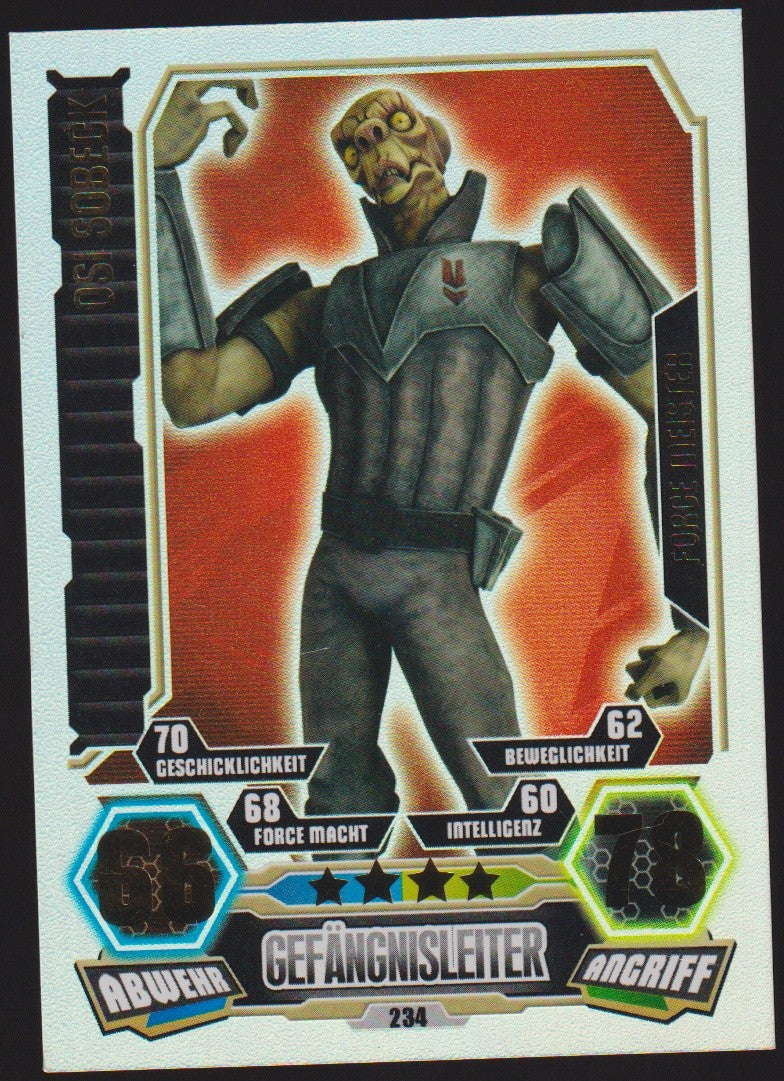 Topps Star Wars 2012 OIS ISEOBECK Separatist TCG Rare #234 – Bild 1