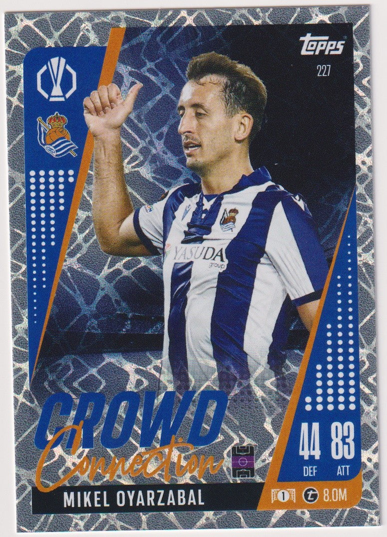 Topps Match Attax Trading Card Game Mikel Oyarzabal Real Sociedad de Fútbol – Bild 1