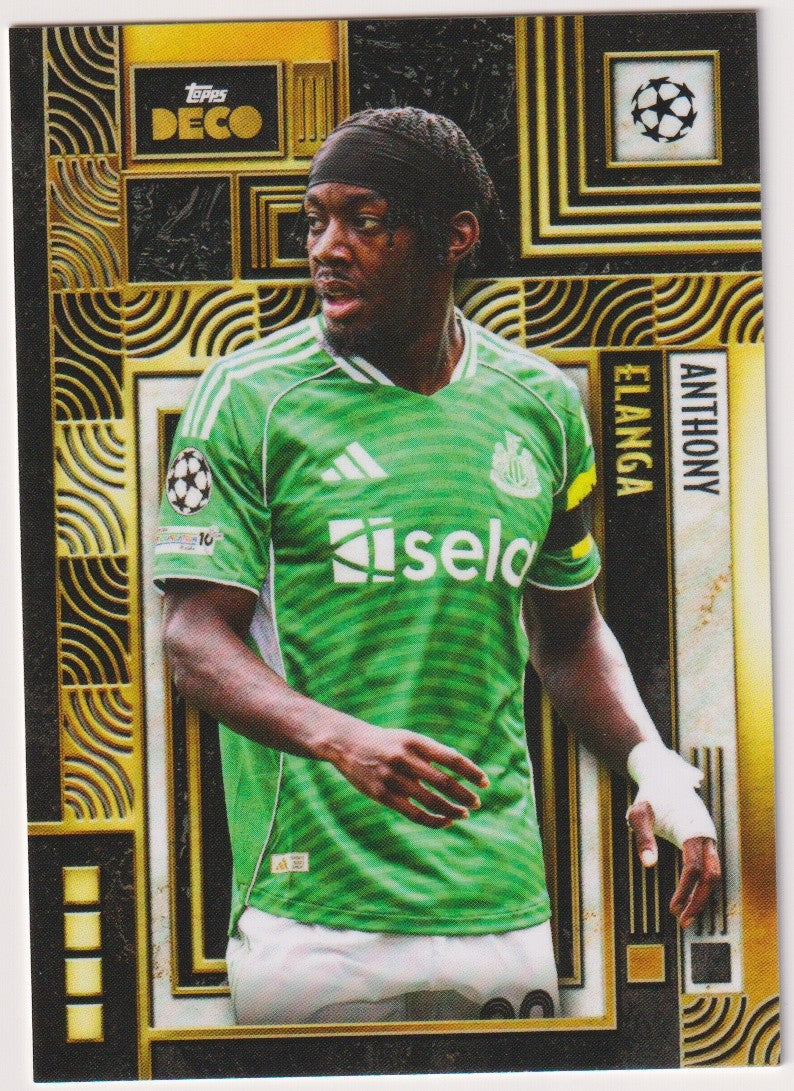 Topps Current Stars Anthony Elanga Newcastle United Parallel Rare – Bild 1