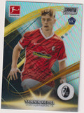 Topps Chrome 2021-22 Yannik Keitel Rookie Sport-Club Freiburg Parallel Refractor – Bild 1