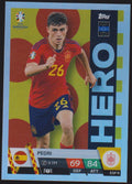 Topps Match Attax 2023-24 Pedri Spanien Parallel Rare – Bild 1