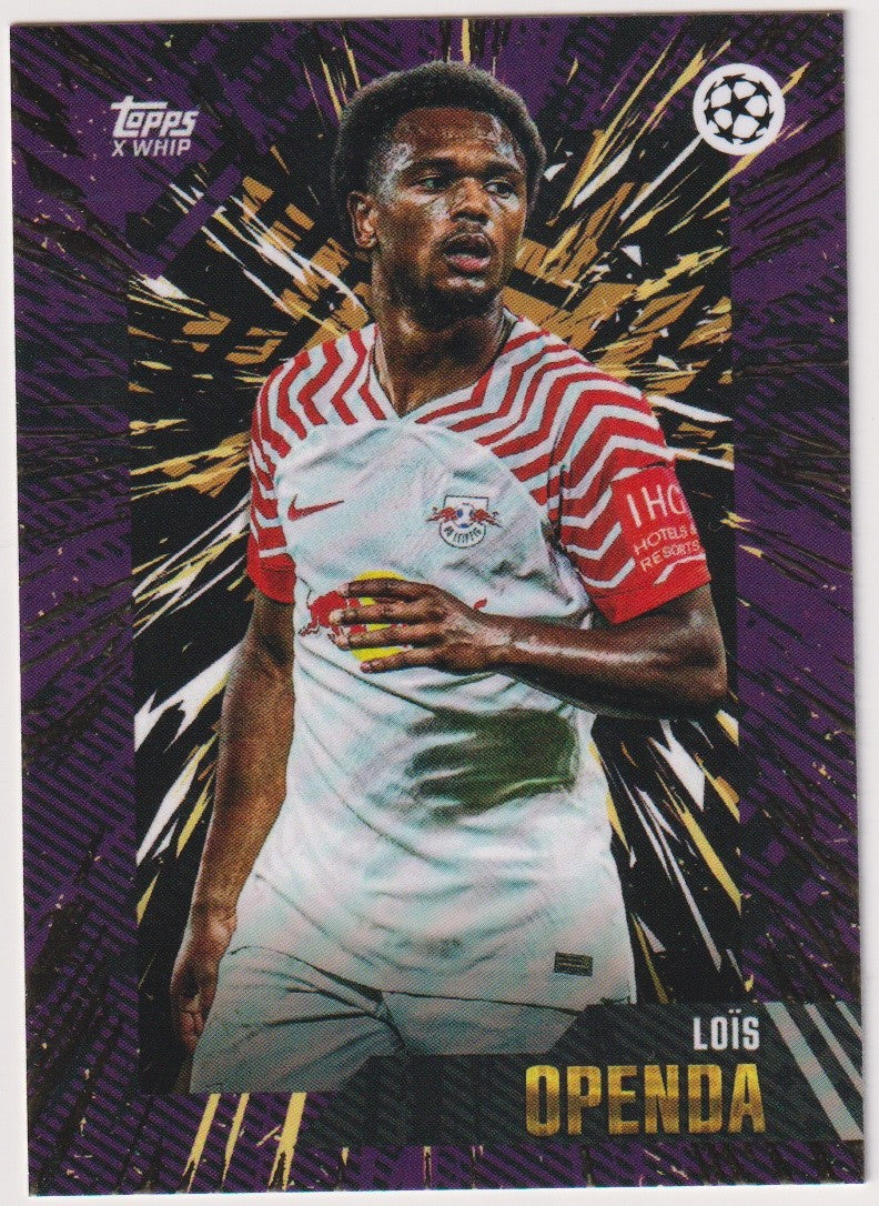 Topps X WHIP Loïs Openda RB Leipzig UEFA Champions League Parallel Rare – Bild 1