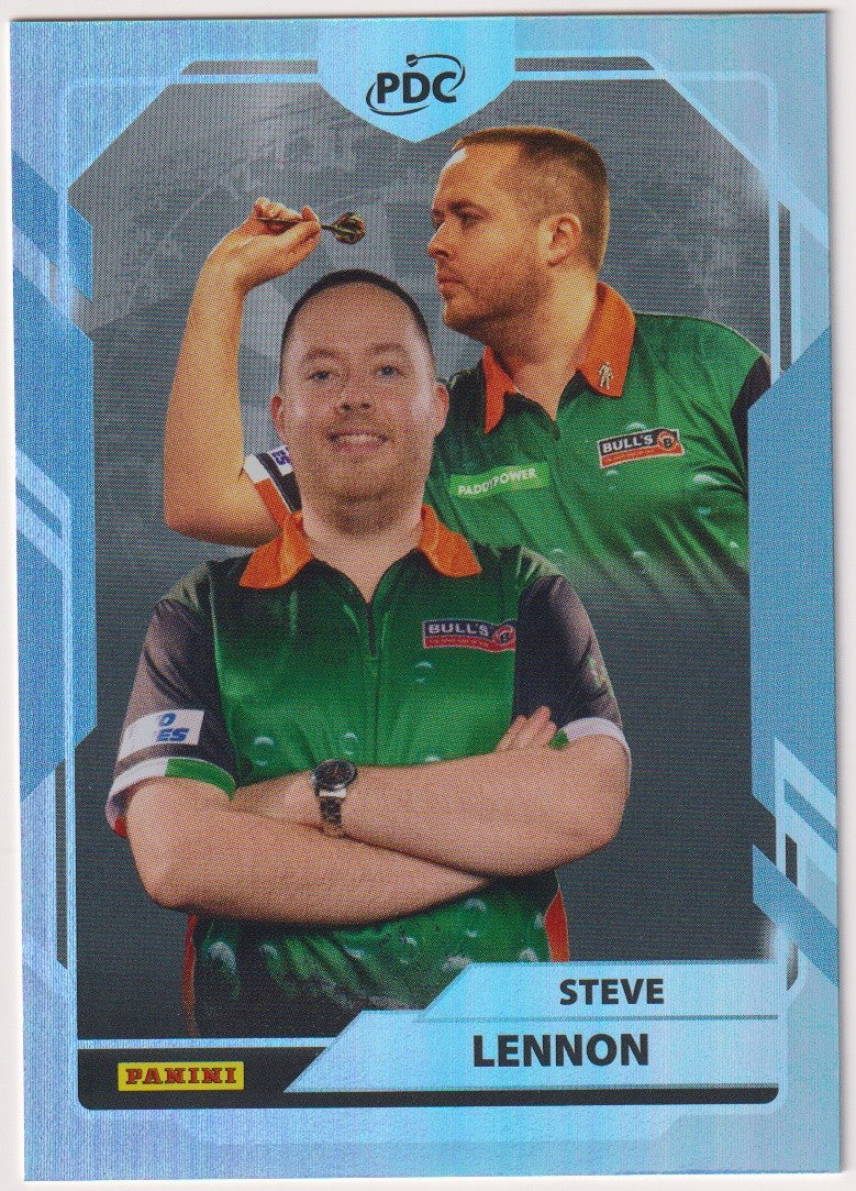 Panini PDC World Championship 2026 Steve Lennon Refractor Parallel – Bild 1