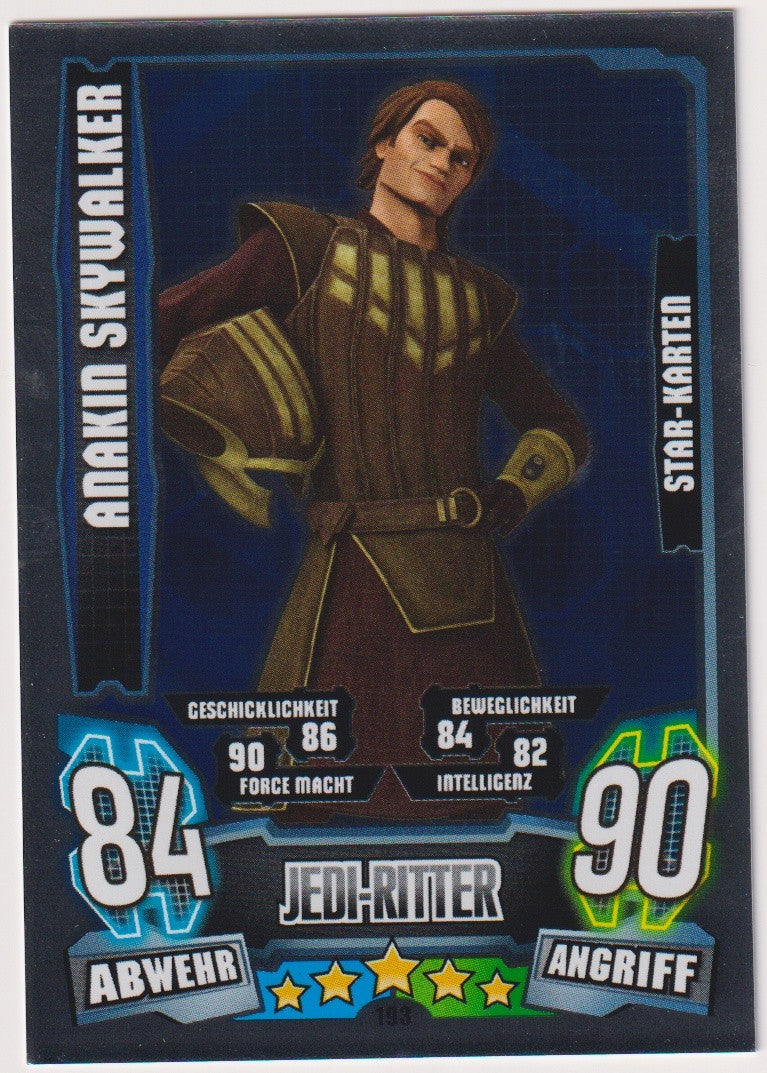 Topps Star Wars 2013 Anakin Skywalker Republik Jedi-Ritter TCG Rare – Bild 1