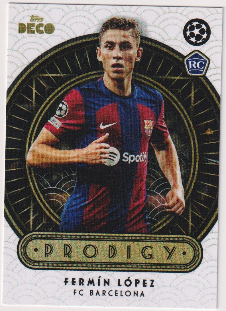 Topps Deco Fermín López Rookie FC Barcelona Parallel Rare – Bild 1