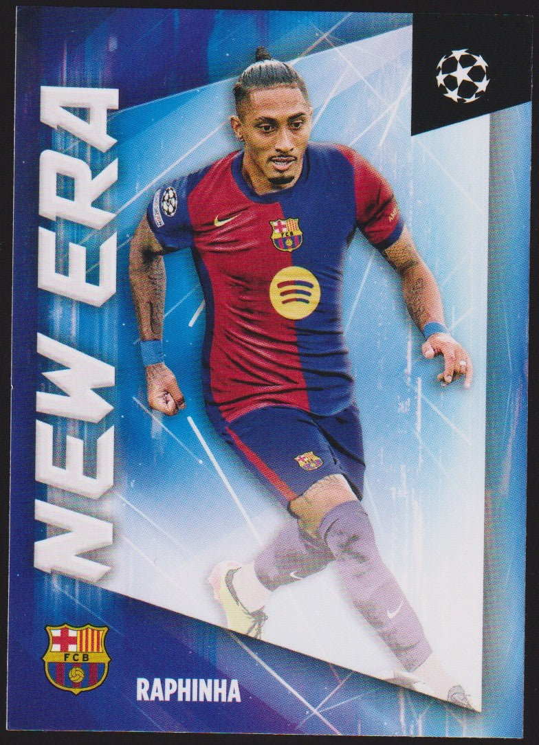 Topps New Era 2024-25 Raphinha FC Barcelona Parallel Rare Nr. NE-2 – Bild 1