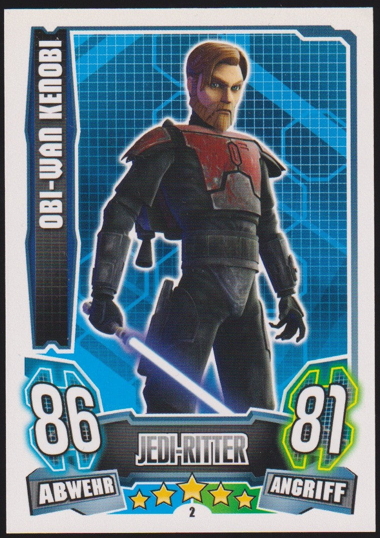 Topps Star Wars 2013 Obi-Wan Kenobi Republik Jedi TCG Rare #86 – Bild 1