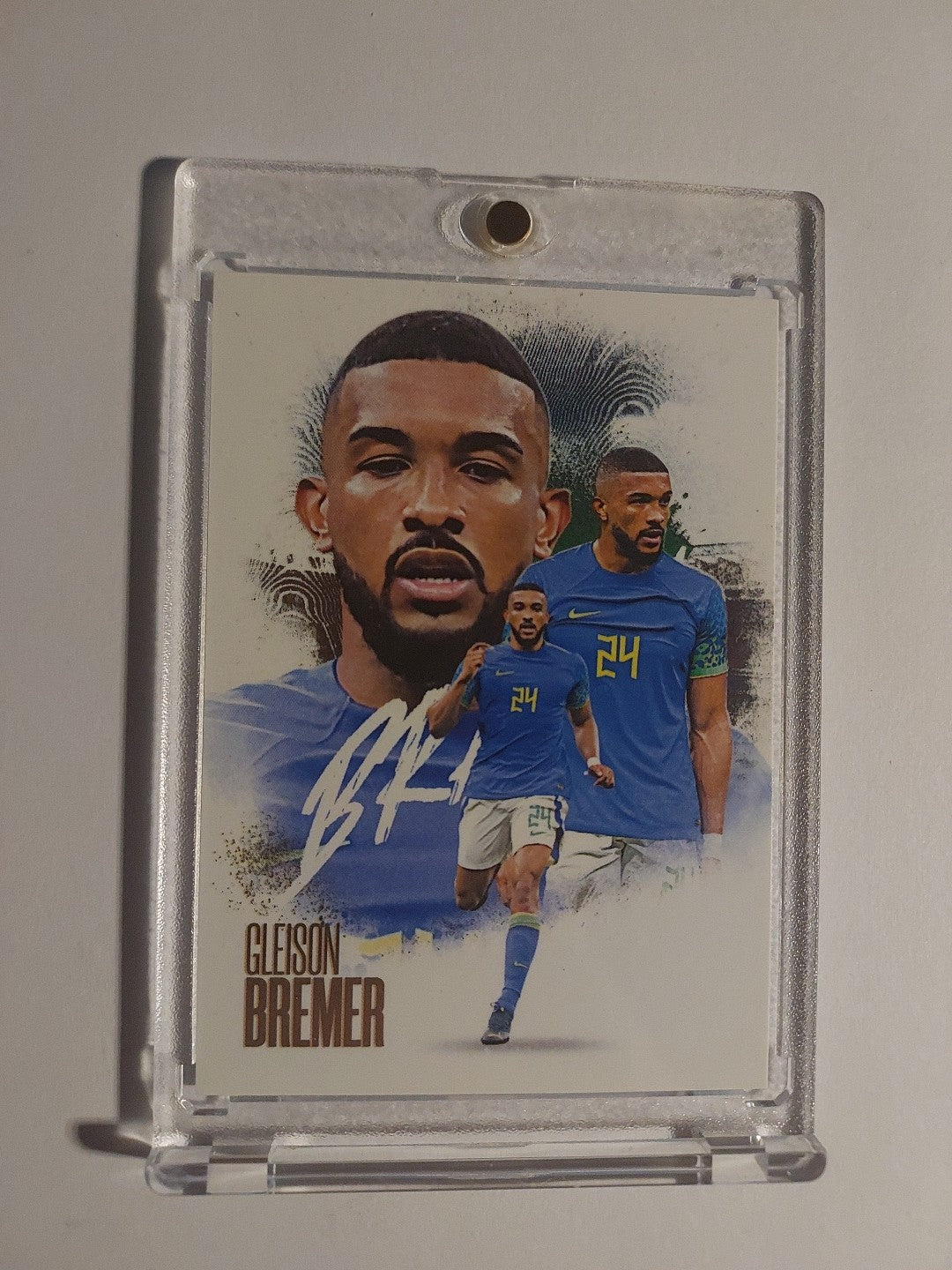 Futera Unique 2024-25 Gleison Bremer Juventus Turin Brasilien Parallel Rare Hit – Bild 1