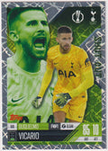 Topps Match Attax Trading Card Game Guglielmo Vicario Tottenham Hotspur Parallel – Bild 1