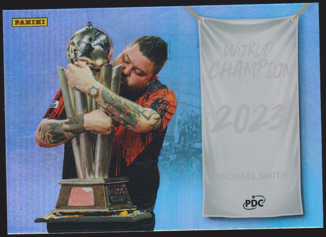 Panini PDC World Championship 2026 Michael Smith "Bully Boy" Refractor Parallel – Bild 1