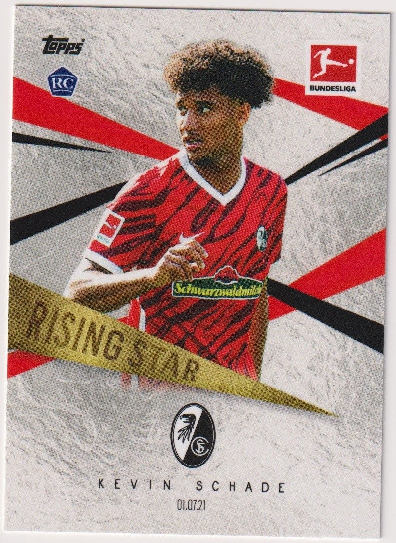 Topps Bundesliga 2020-21 Kevin Schade Rookie Freiburg Parallel Rare – Bild 1