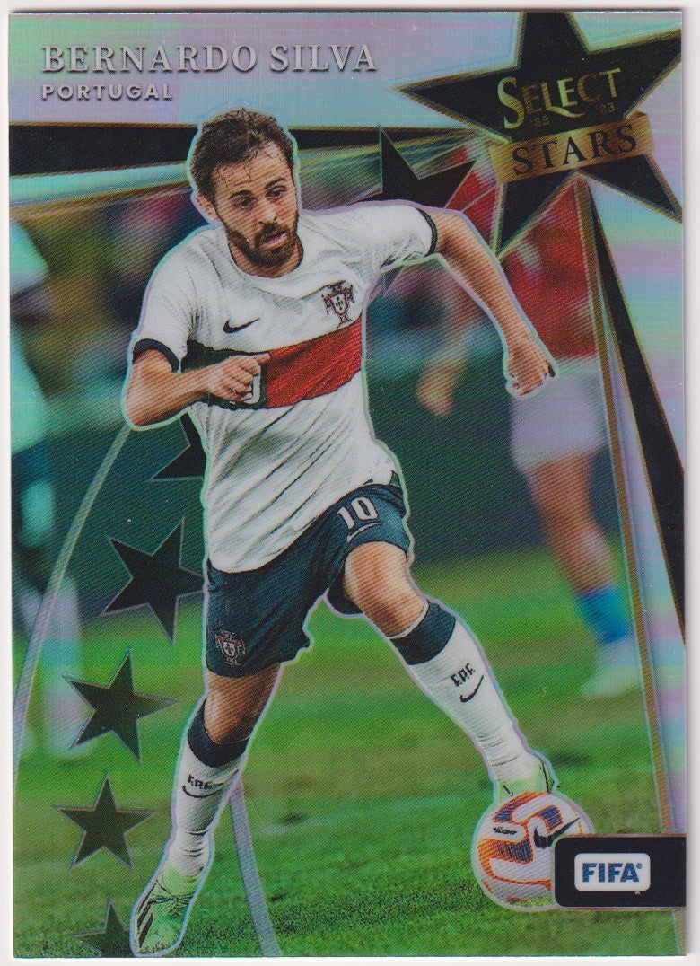 Panini Select Stars 2023-24 Bernardo Silva Portugal FIFA Select Stars Parallel – Bild 1