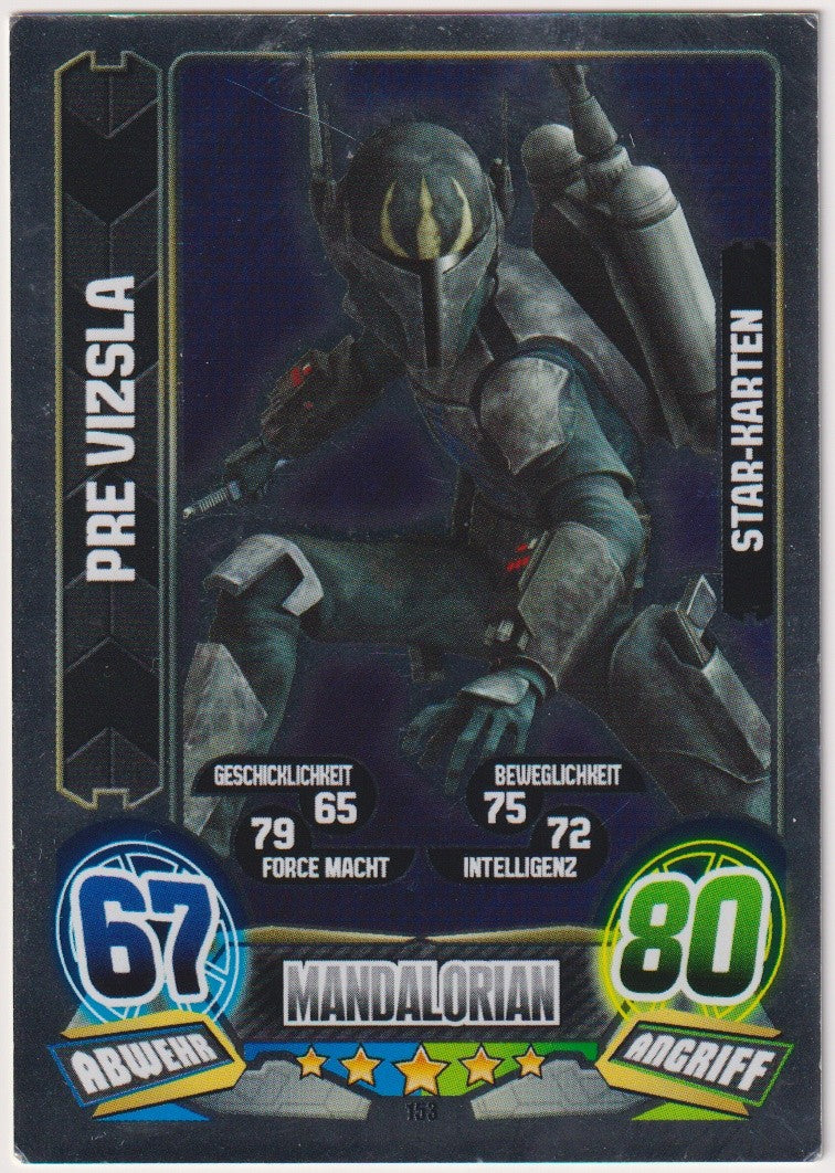 Topps Star Wars 2012 Pre Vizsla Mandalorian Unterwelt TCG Rare #67 – Bild 1