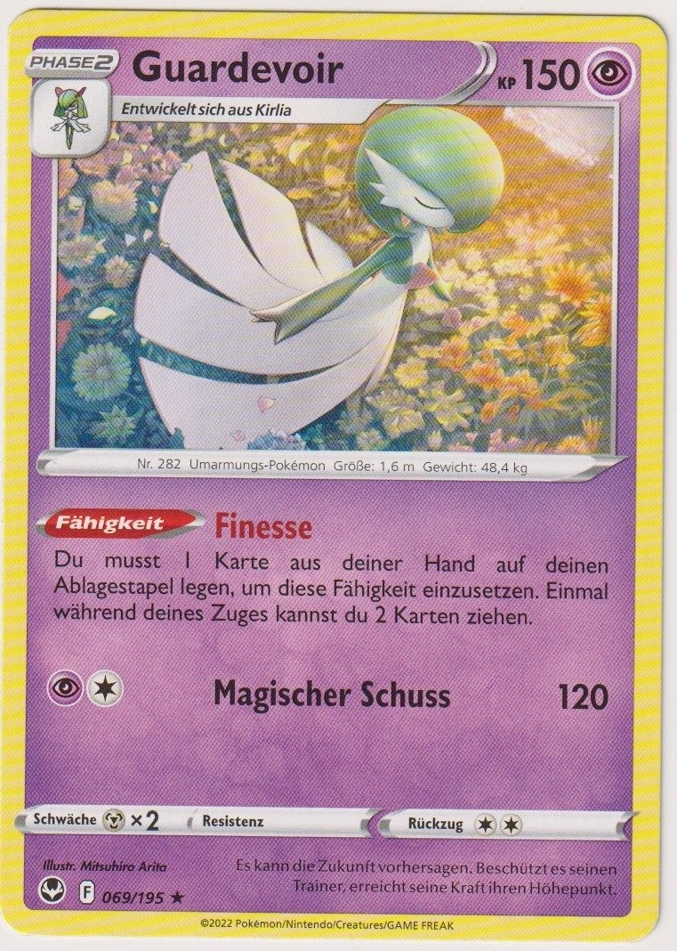 Pokemon TCG Gardevoir #69/195 Rare (R) Non-Holo Deutsch 2022 – Bild 1