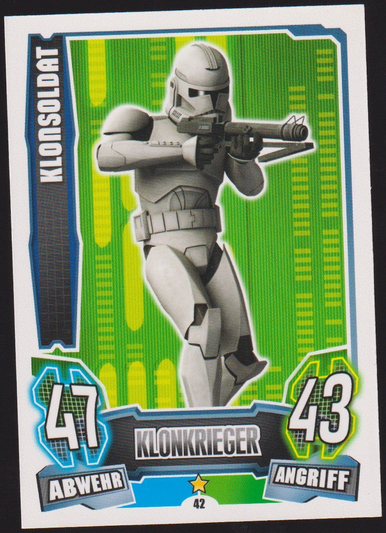 Topps Star Wars 2013 Klonsoldat Phase 2 Republik TCG Rare #42 – Bild 1