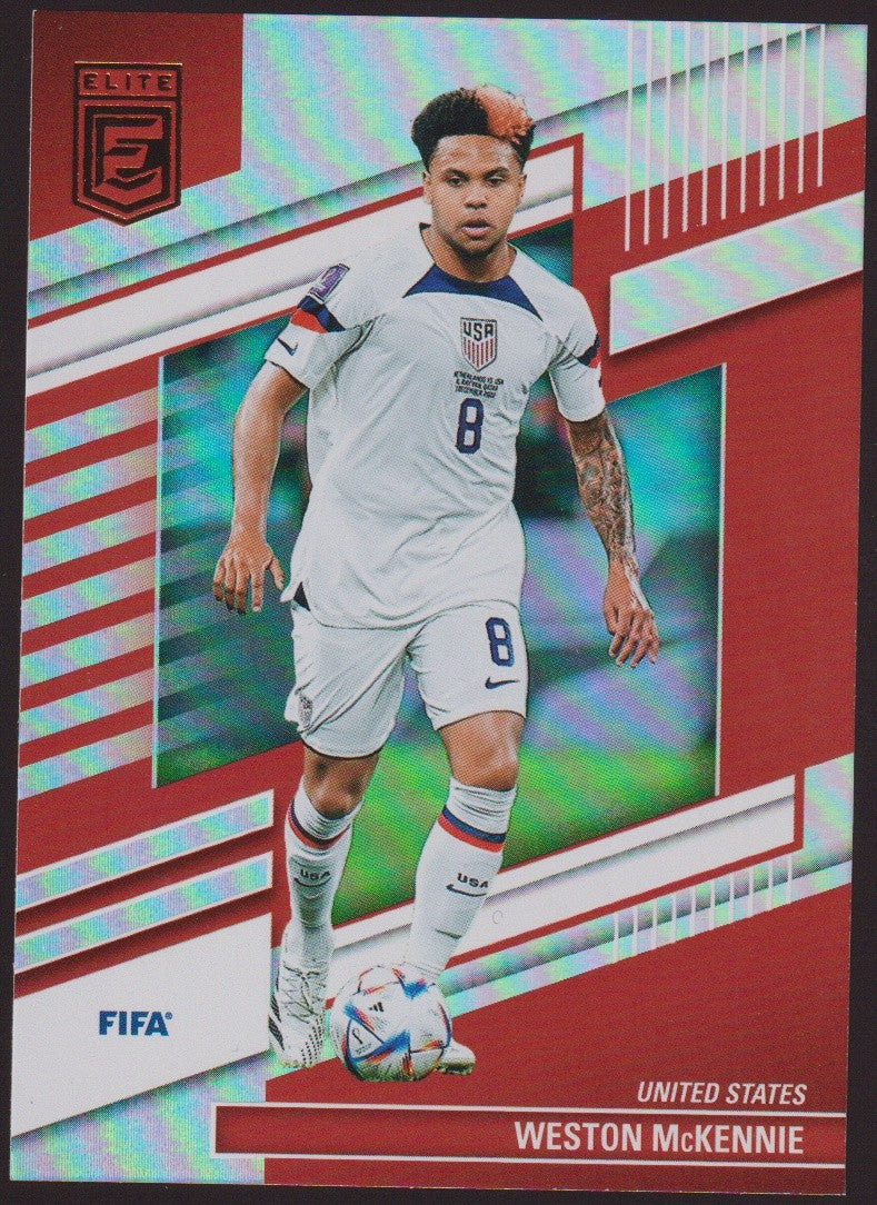 Panini Elite 2022-23 Weston McKennie United States FIFA World Cup 2022™ Parallel – Bild 1