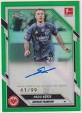 Topps 2025-26 Mario Götze Auto Eintracht Frankfurt Parallel 41/99 Refractor – Bild 1