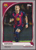 Topps 2024-25 Raphinha FC Barcelona Parallel 199/225 Rare – Bild 1