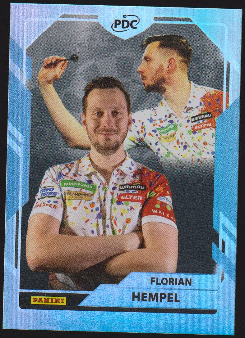 Panini PDC World Championship 2026 Florian Hempel Refractor Parallel – Bild 1