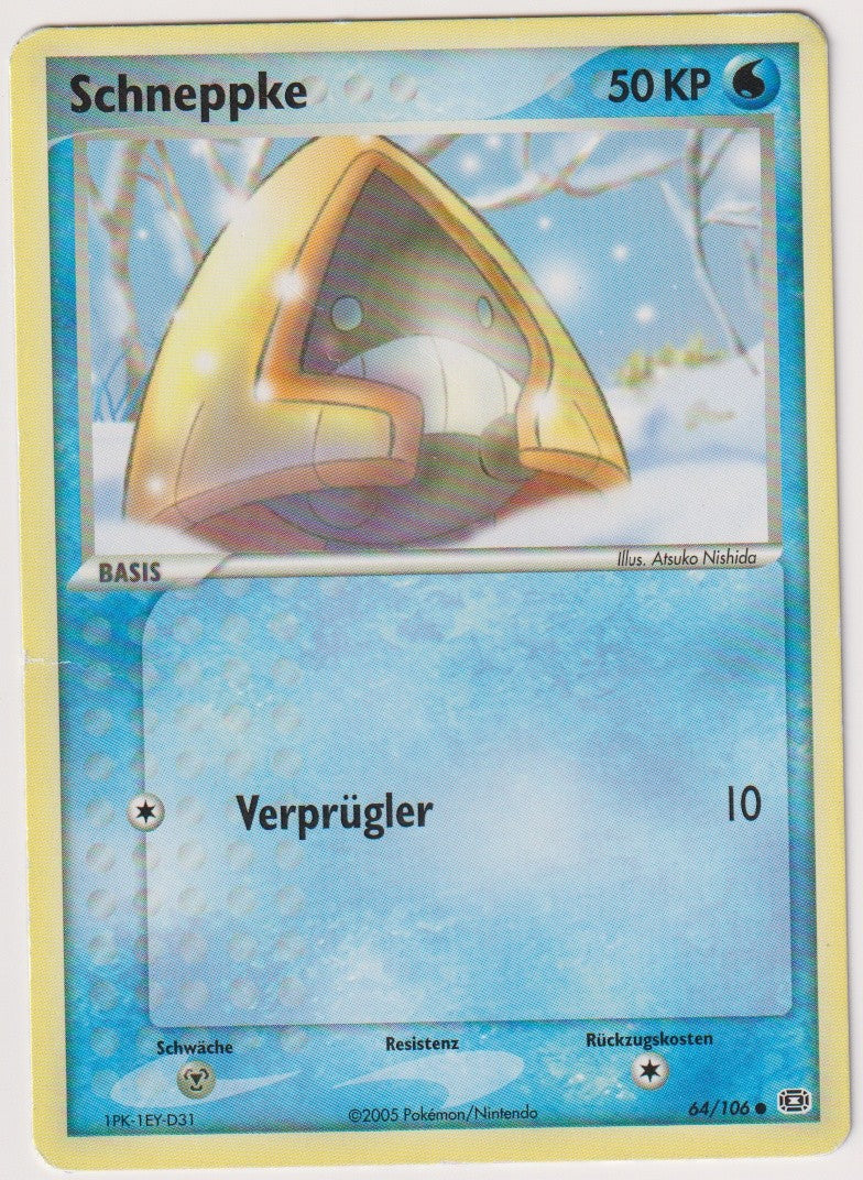 Pokemon TCG Snorunt #64/106 Common (C) Deutsch 2005 – Bild 1
