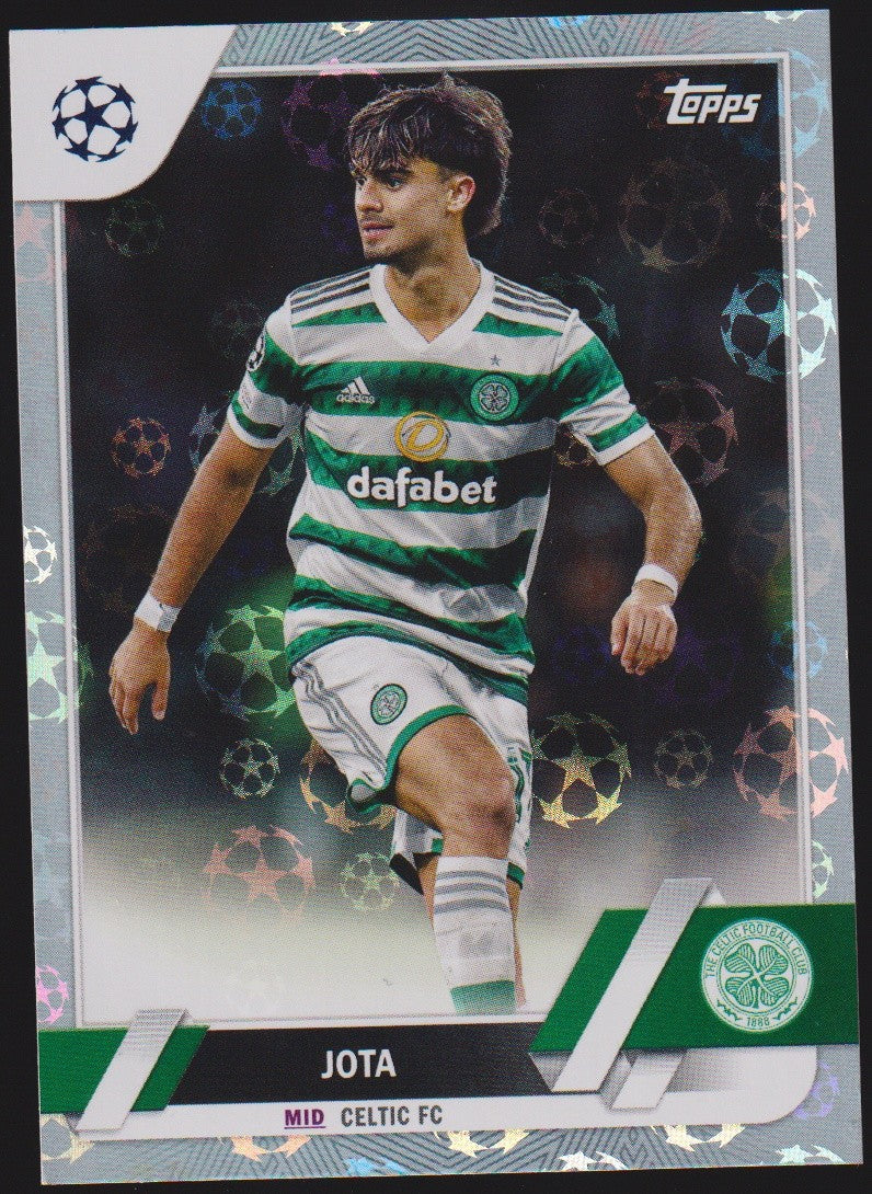 Topps Champions League 2021-22 Jota Celtic FC Parallel Rare Refractor – Bild 1