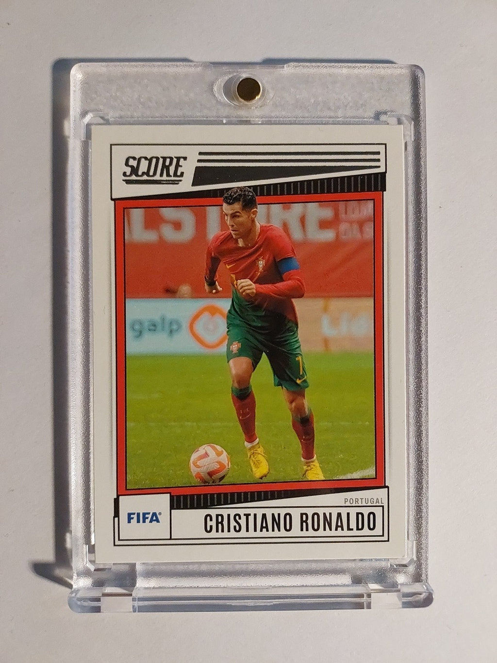 Panini Score 2022-23 Cristiano Ronaldo Portugal Real Madrid Parallel Ultra Rare – Bild 1
