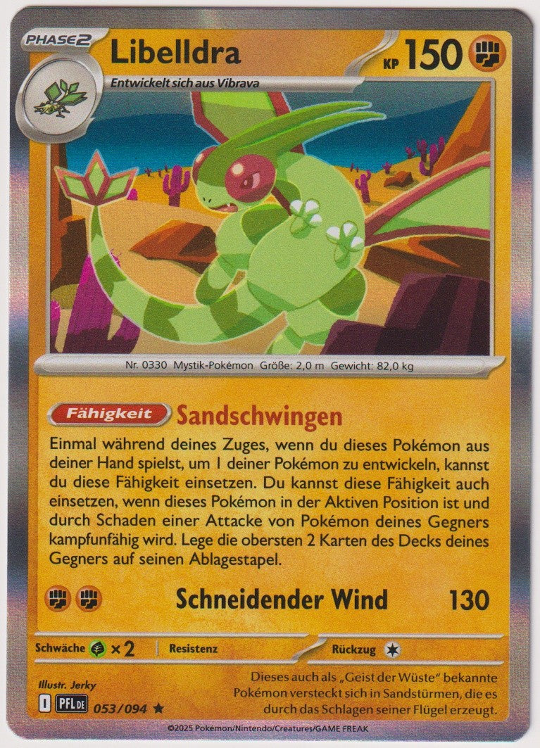Pokemon TCG Flygon #53/094 Rare (R) Holo Deutsch 2025 – Bild 1