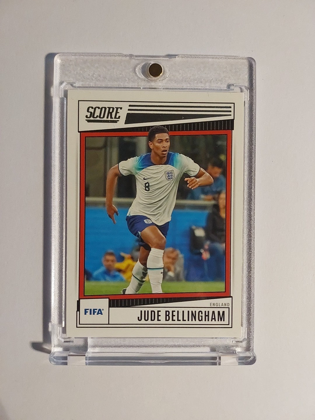 Panini Score 2022-23 Jude Bellingham England Real Madrid Parallel Ultra Rare Hit – Bild 1
