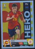 Topps Match Attax 2023-24 Pedri Spanien Parallel Rare – Bild 1