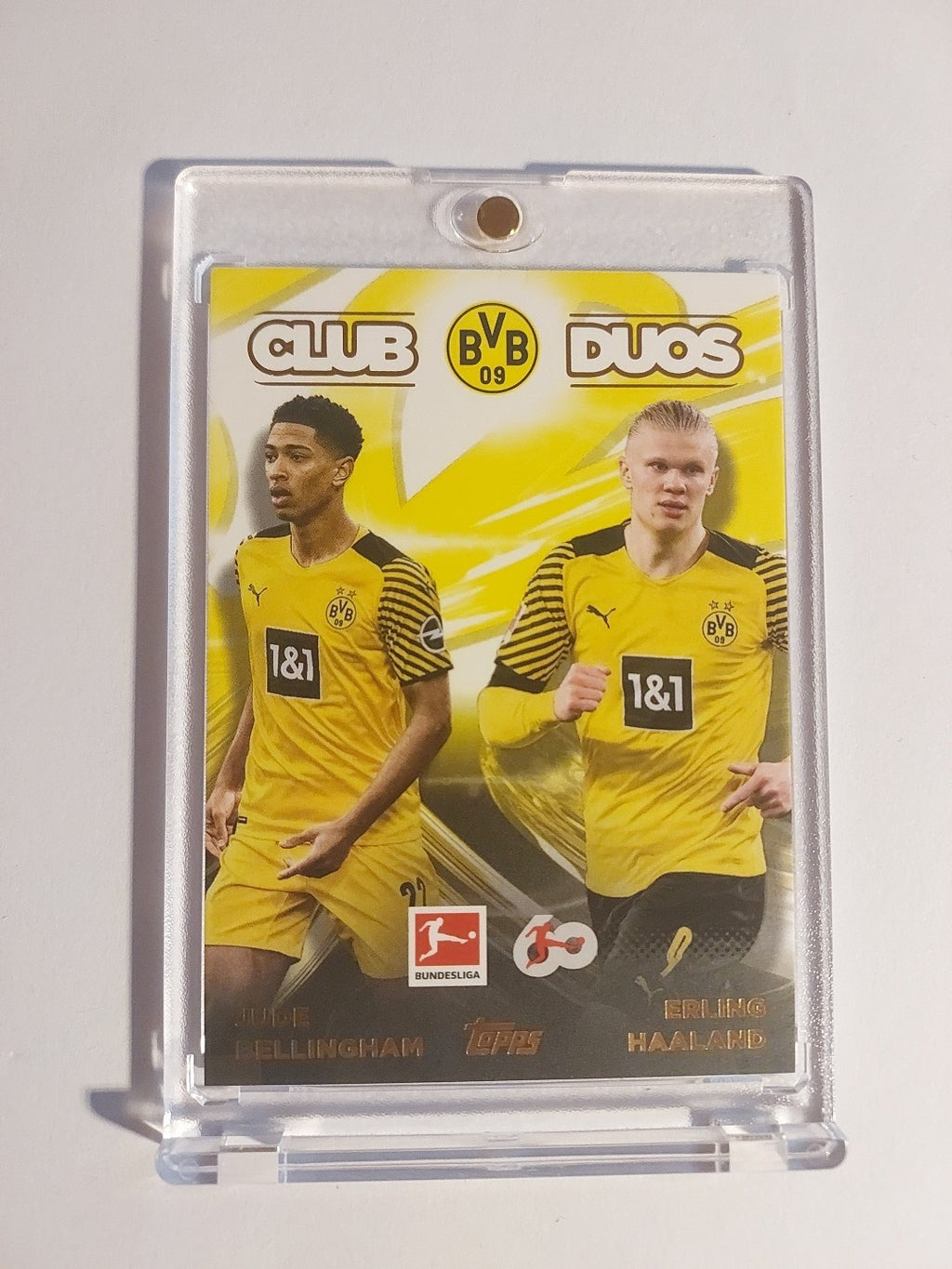 Topps 60 Jahre Bundesliga 2023-24 Bellingham & Haaland Duo Borussia Dortmund – Bild 1