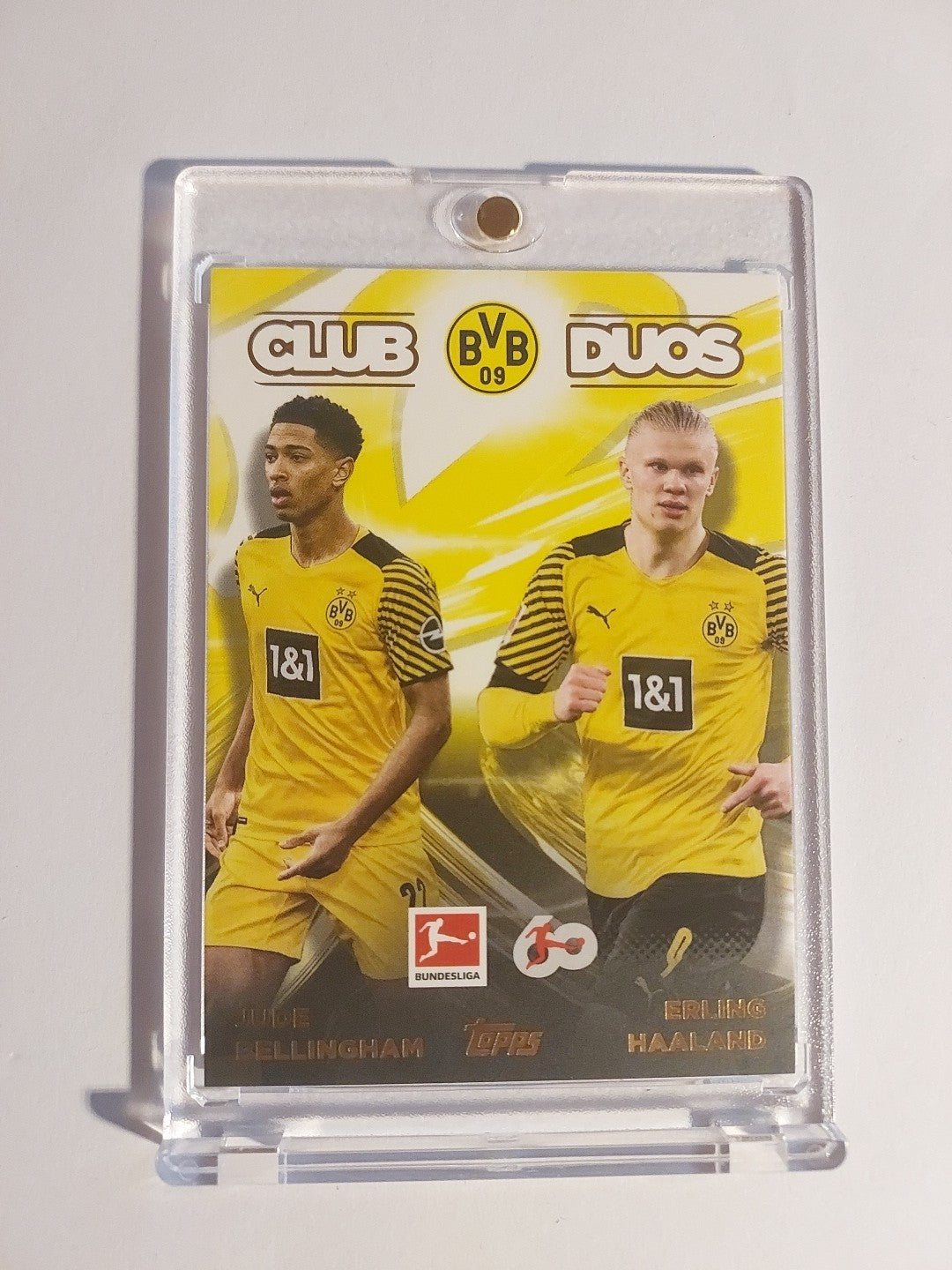 Topps 60 Jahre Bundesliga 2023-24 Bellingham & Haaland Duo Borussia Dortmund – Bild 1