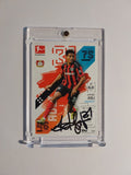 Topps Bundesliga 2021-22 Amine Adli On Card Auto Bayer Leverkusen Parallel Rare – Bild 1