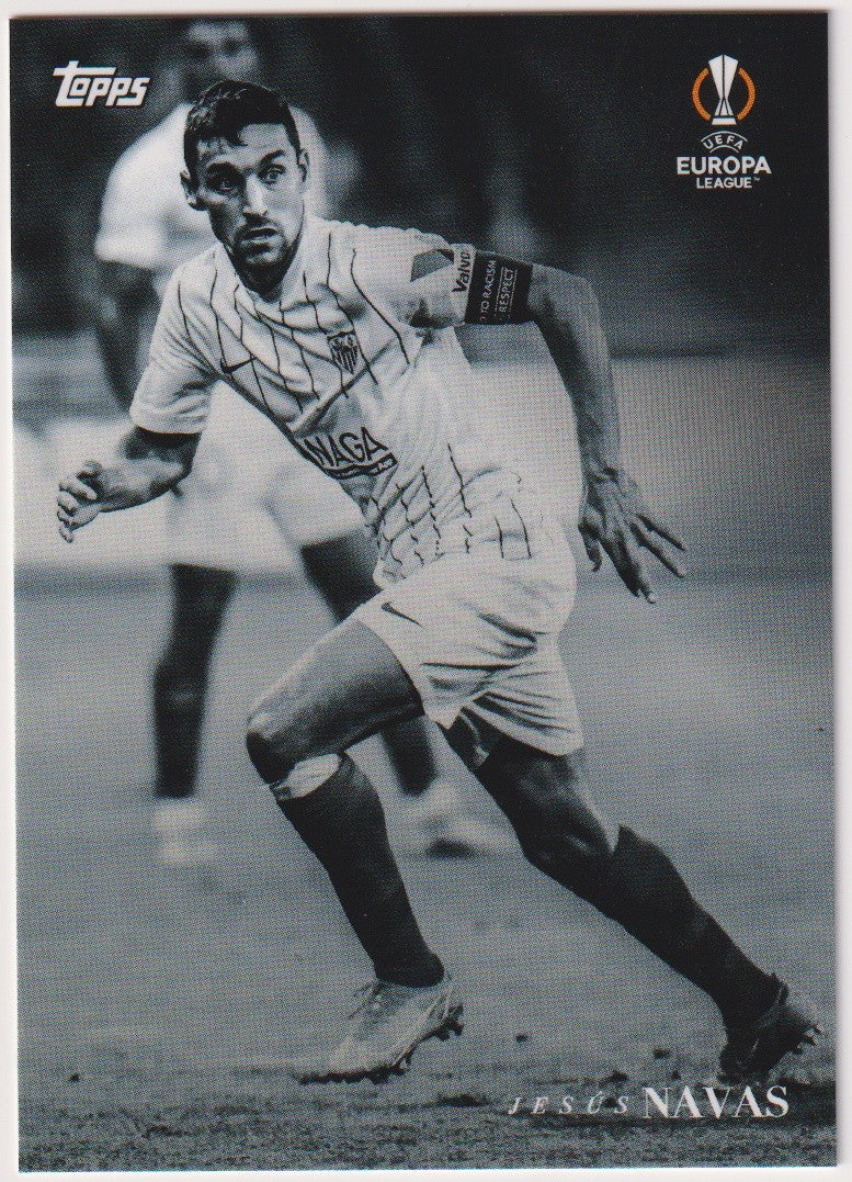 Topps On Demand 2021-22 Jesus Navas Sevilla FC Parallel Rare – Bild 1