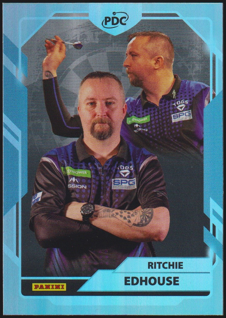 Panini PDC World Championship 2026 Ritchie Edhouse "Madhouse" Refractor Parallel – Bild 1