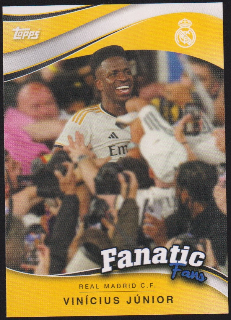 Topps Fanatic Fans 2023-24 Vinícius Júnior Real Madrid C.F. Parallel Rare – Bild 1