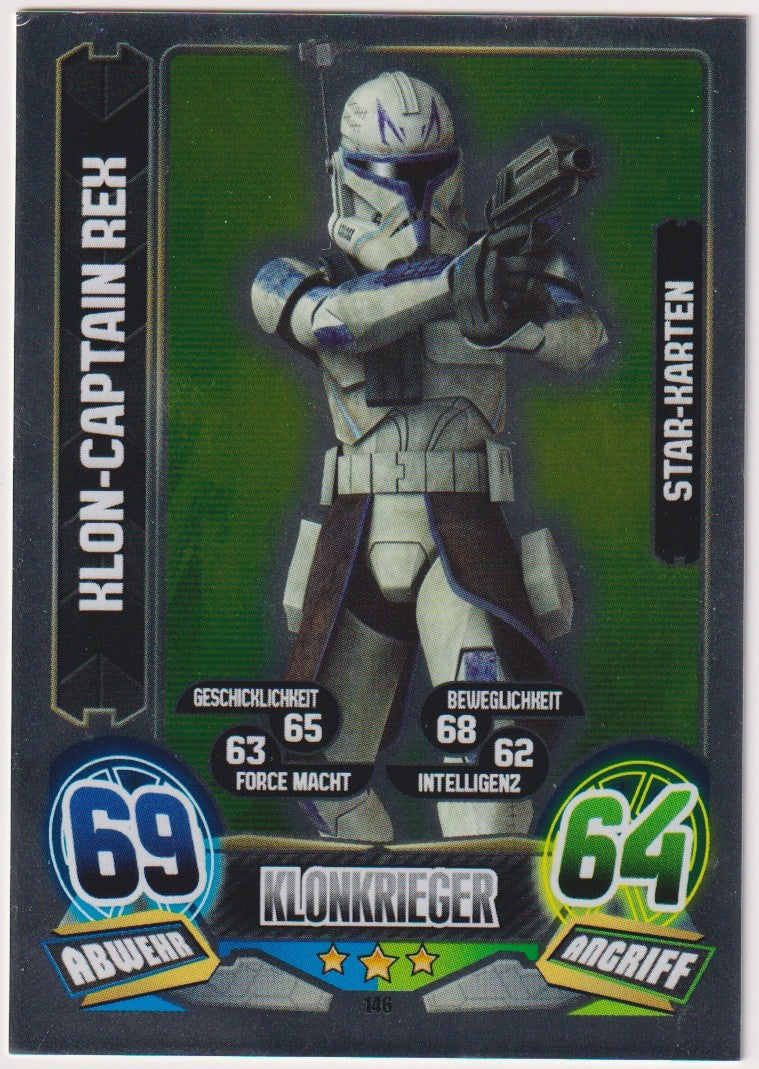 Topps Star Wars 2015 KLON-CAPTAIN REX Republik Klonkrieger TCG Rare – Bild 1
