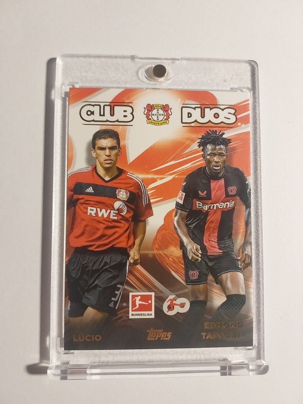 Topps 60 Jahre Bundesliga 2023-24 Lucio & Tapsoba Duo Bayer Leverkusen Parallel – Bild 1