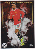 Topps Trophy Winners 2021-22 Marcus Rashford Manchester United Parallel Rare – Bild 1