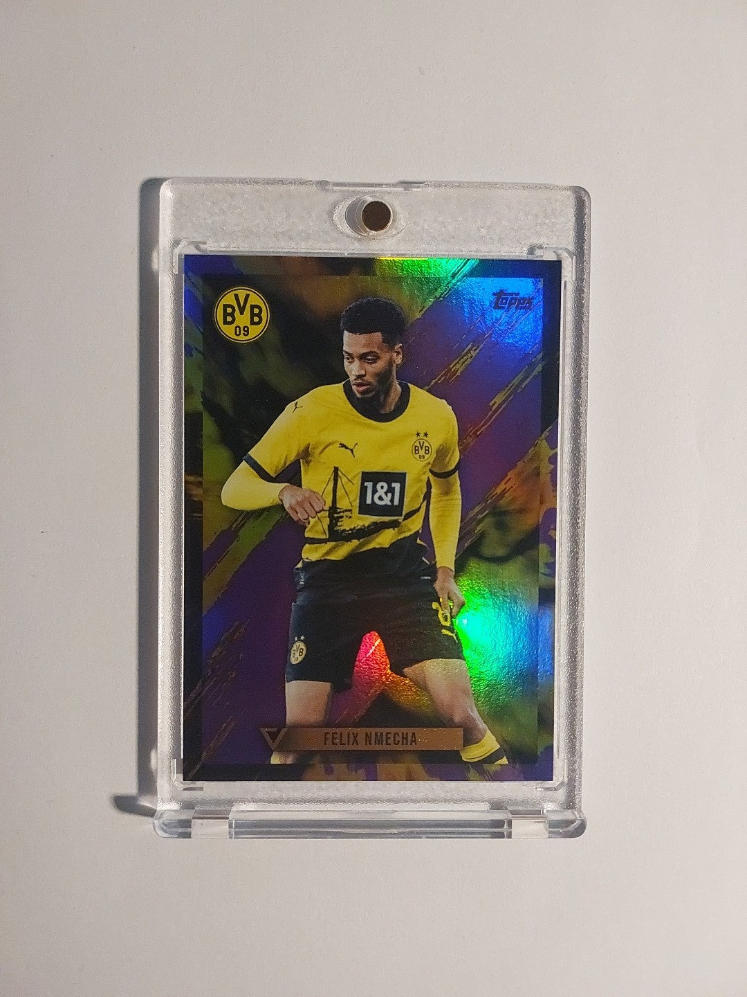 Topps Vernissage 2023-24 Flelix Nmecha Dortmund Parallel 38/150 Refractor Rare – Bild 1