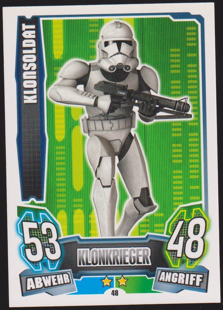 Topps Star Wars 2013 Klonsoldat Phase 2 Republik TCG Rare #53 – Bild 1