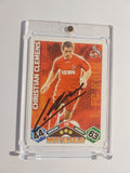 Topps 2014-15 Christian Clemens Köln On Card Auto Parallel Ultra Rare Original – Bild 1