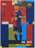 Topps Stadium Club Chrome 2023-24 Unai Rookie Barcelona Atlético Parallel – Bild 1