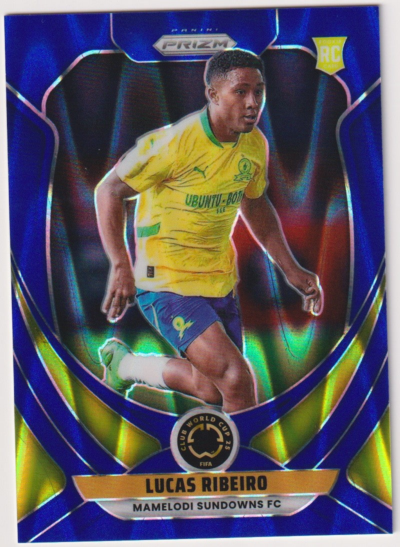 Panini Prizm 2023-24 Lucas Ribeiro Rookie Mamelodi Sundowns FC FIFA Club World – Bild 1